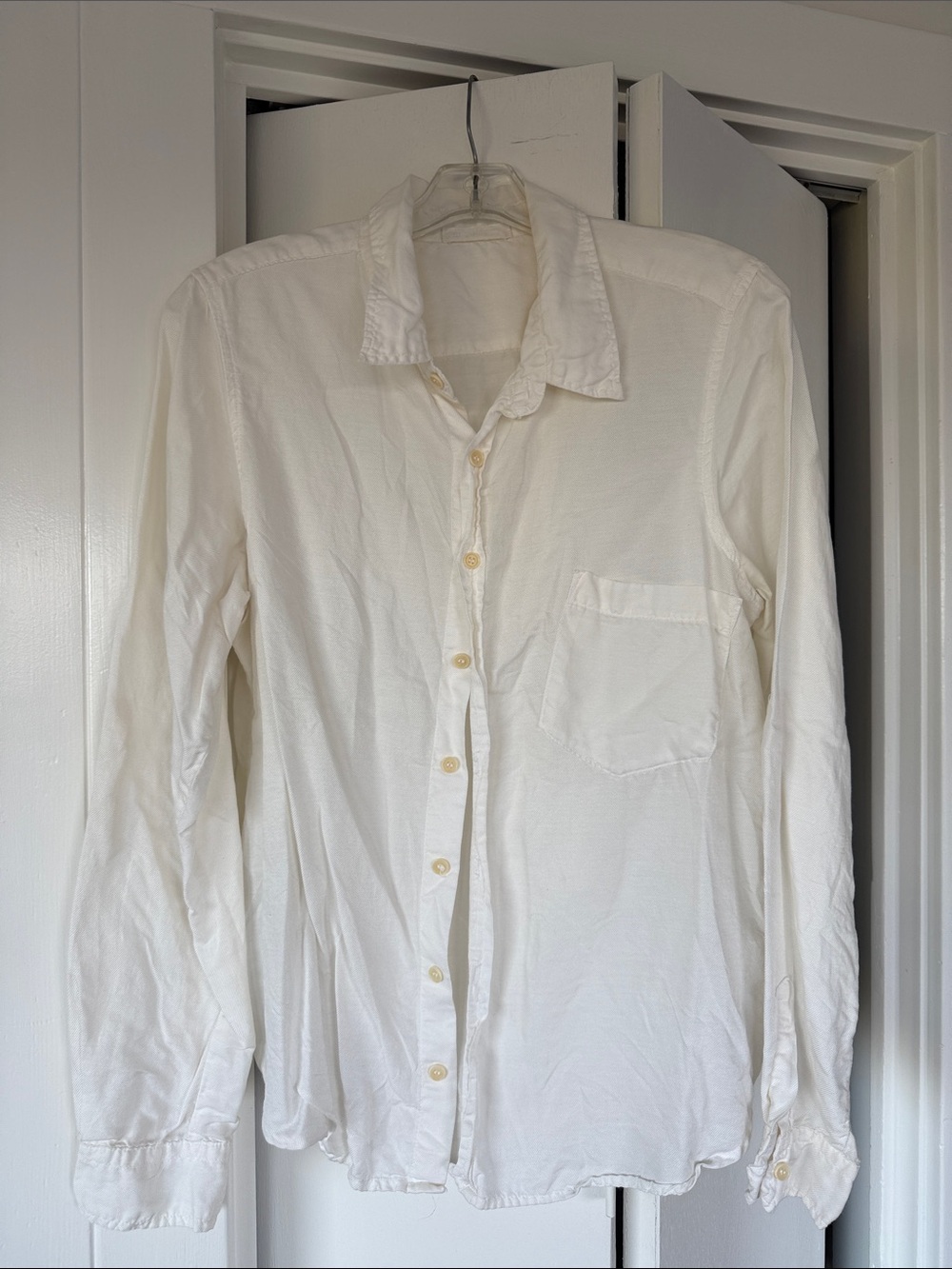 CP Shades Timeless White Button-Down Shirt